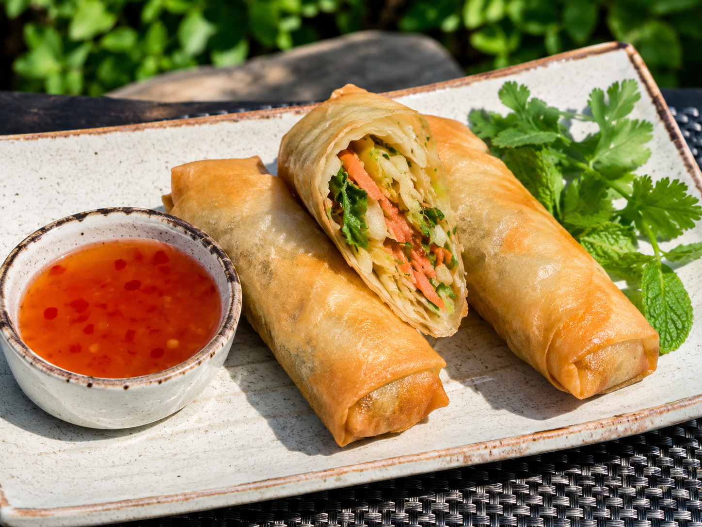 Fried spring rolls